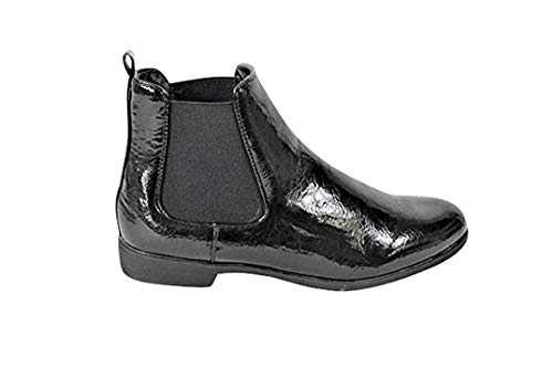 Womens Ladies Low Heel Flat Pull on Stretch Chelsea Ankle Boots Booties Size