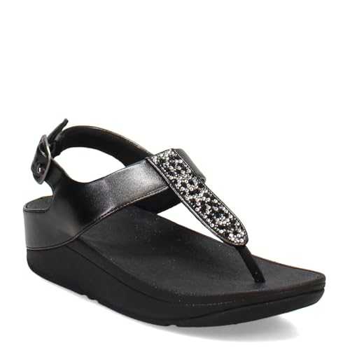 Women's Fino Crystal-Mix Wedge Sandal