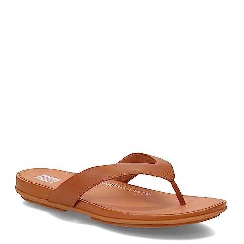 Women's Gracie Leather Flip-Flops