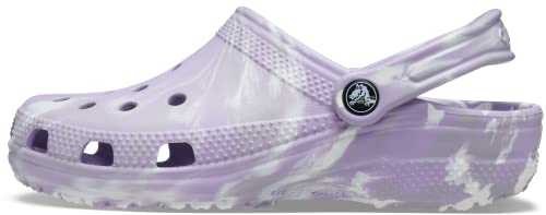Classic Marbled Clog Lavender/Multi unisex men women Clog W10/M9