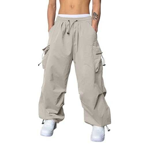 TOPJIAO Cargo Trousers for Men Work Wear Men Combat Ripstop Trousers with Multi-Pockets Lightweight Work Trousers Gardening Trousers for Men UK Trekking Trousers Mens Summer Trousers for Men UK