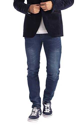 westAce New Mens Stretch Skinny Slim Fit Flex Jeans Pant Stretchable Denim 98% Cotton & 2% Stretch Trouser 28-40 Waist