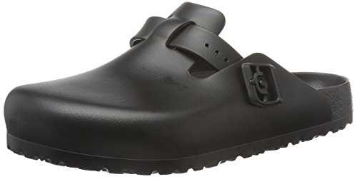 Unisex Adults Boston Eva Black Clogs, 7 UK