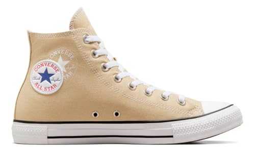 CTAS Hi Women's High-Top Trainers, Canvas, Beige, A09204C 5 UK