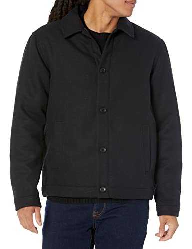 Amazon Essentials Men's Wool Short Jacket (Available in Big & Tall)