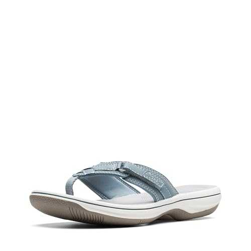 Women's 26142714 Flip-Flop, Blue Grey Synthetic, 5.5 UK