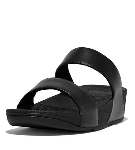 Women's Lulu Leather Slides, Summer Sandal - Lightweight & Comfortable with Natural Arch Support