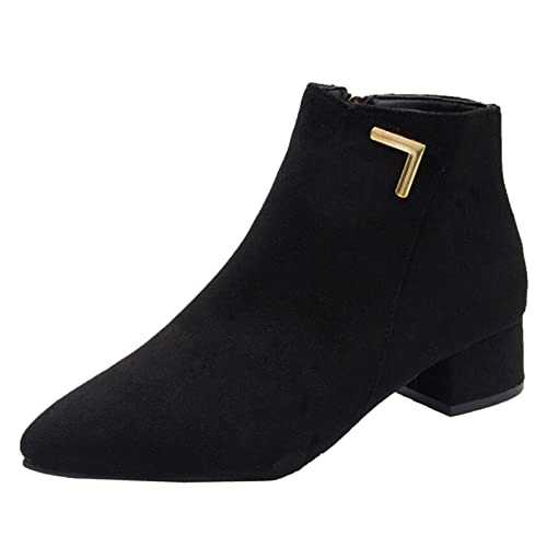 DGHM Wellington Boots Women Ankle Ladies Wellies Short Chelsea Booties Waterproof Rain Boots Women's Western Booties