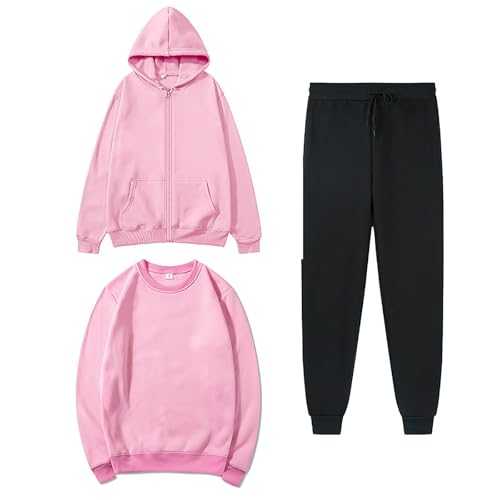 Outlet Tracksuits Boys Hoodies Man Formal Jacket Men's Hoodie Set 3D Printing Mens Jogging Bottoms Short Leg 27 Inch Mens Hoodies Zip Up Pink Unisex Jogging Suit