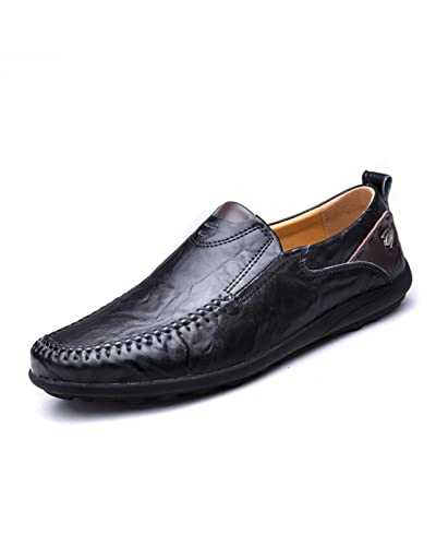 Men's Leather Loafers Shoes Slip On Oxfords Penny Loafers Formal Business Dress Shoes Boat Shoes Driving Shoes Mocassins