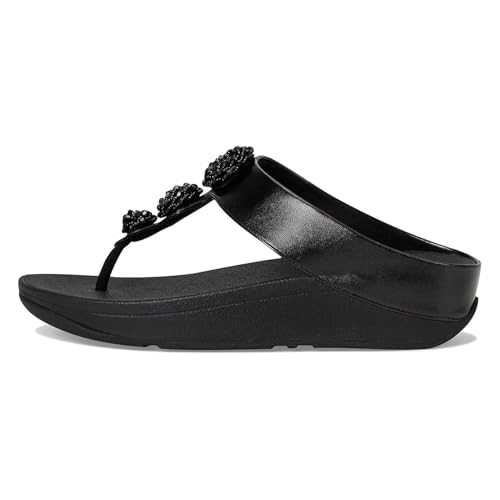 Women's Fino Beadie-Button Metallic Toe-Post Sandals