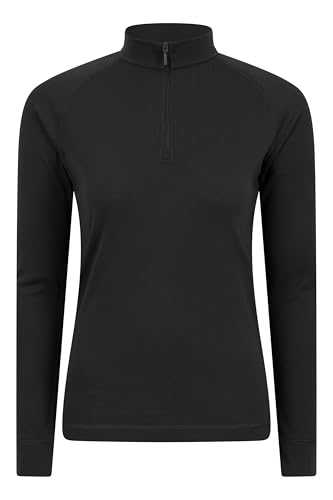 Mountain Warehouse Talus Womens Long Sleeves Baselayer Top - Thermal Underwear, Lightweight Ladies Shirt, Breathable, Warm & Easy Care - Spring Summer & Outdoors
