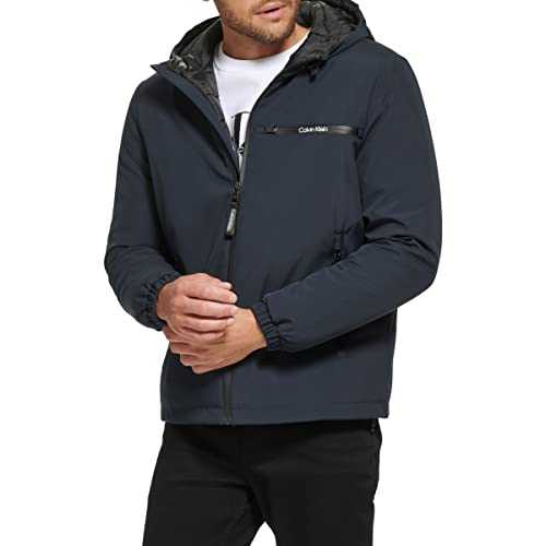 Calvin Klein Men's Hooded Windbreaker Jacket