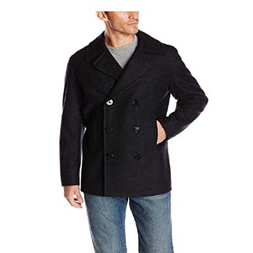 Nautica Men's Big Wool Peacoat 款 衣크고 긴 울 피코트abrigo Lana Y Alto高大羊毛孔雀魚معطف صوف كبير وطويلpeacoat צמר גדול וגבוהpavão De Lã Grande E Altobig and Tall Pfau Aus Wolle Coats