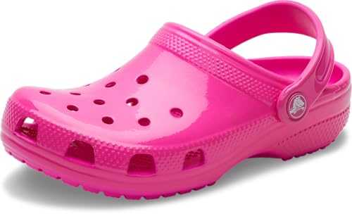 Unisex Classic Clogs, Neon HL (Pink Crush), 5 UK