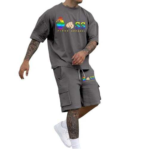 Generisch Fashion Men's Suit Set Daily Casual Party Stylish Comfortable Versatile Suitable for Summer Activities