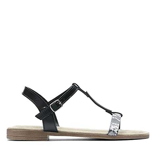 Axelle Ray Leather Sandals In Standard Fit Size 5