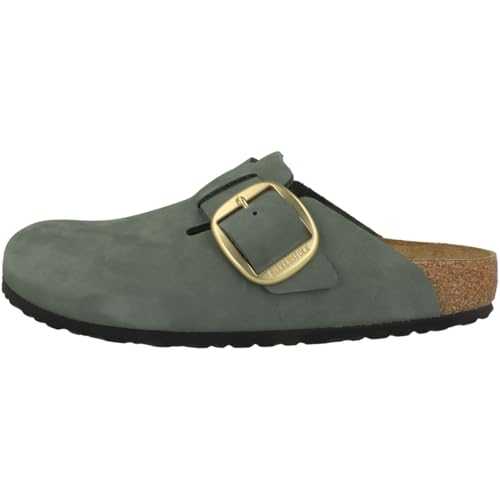 Boston Big Buckle 1028033 Thyme Nubuck Nubuck Green (Thyme), 37, Green, 5 UK