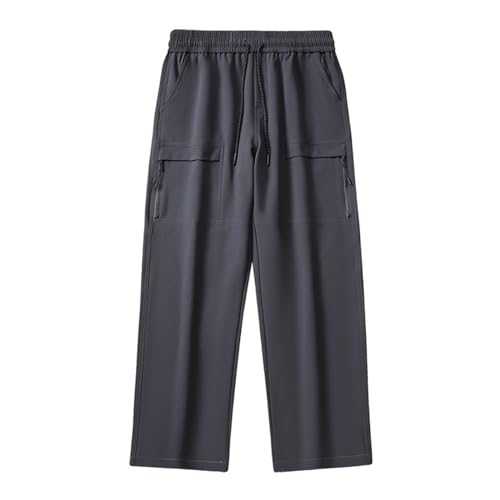 Mens Tracksuit Slim Fit Bottoms Joggers Classic-Fit Expandable-Waist Gym Trouser Walking Travel Trouser Soft Touch Pant Men's Casual Drawstring Joggers Bottoms Jogging Tracksuit Close Bottoms Trouser