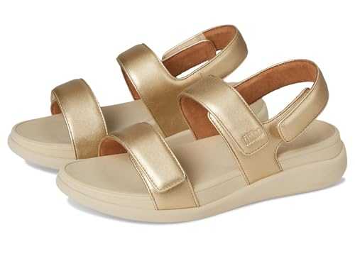 Women's F-Mode Go Adjustable Flatform Back-Strap Sandals