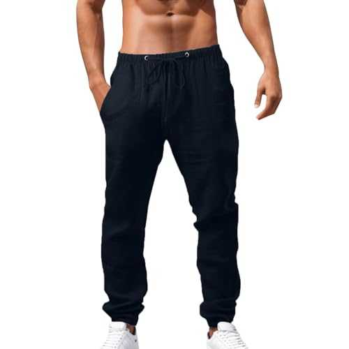 Cargo Pants Men’s,Trousers Casual Mens Comfortable Soft Jogging Bottoms Cotton Tracksuit Bottoms Cotton Stretch Athletic Pants Sports Trousers Men Sweatpants Extra Long