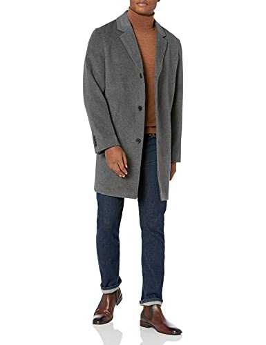 Cole Haan Men's Wool Plush Topper Coat