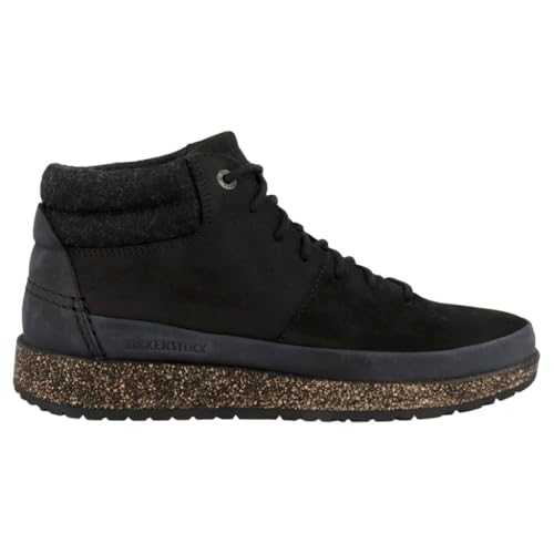 Unisex Honnef High Oiled Nubuck Black Boots 7 UK