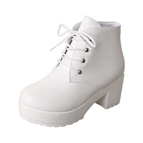 CEWIFO Ankle Boots for Women UK Low Heel Non-Slip Wedge Heel Boots Extra Wide Boots for Women Sock Boots for Women Black Ankle Boots Women High Heel