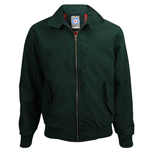 Tartan Lining Harrington Jacket