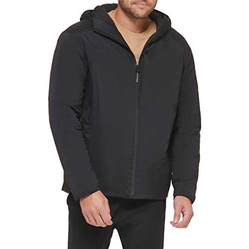 Tommy Hilfiger Men's Stretch Performance Filled Rain Jacket