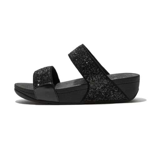 Women's Lulu Glitter Slide Open Toe Sandals