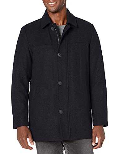 Dockers Men's Weston Wool Blend Coat with Scarf (Regular and Big & Tall)