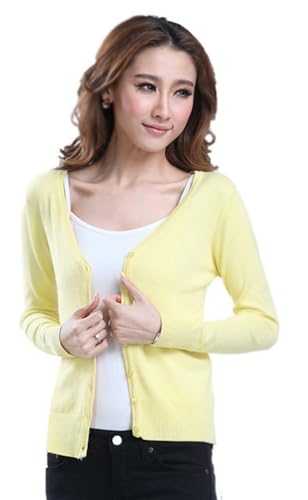 Mooncolour Womens 24 Colors Knit Outwear Autumn Cardigan Sweater