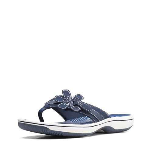 Women's Brinkley Flora Flip-Flop, Navy, 3 UK