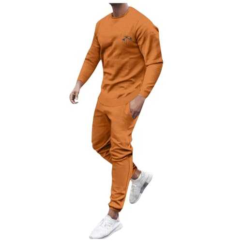 iTNHFP Mens Designer Tracksuit Athletic Fit Men Winter Tracksuits Colorful Tracksuit Full Set Pattern Moisture-Wicking Running Birthday Running Joggers Set