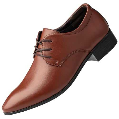 Oxford Shoes for Men Clearance Non-Slip Business Shoes Oxfords Lace Up Shoes Mens Smart Shoes Smart Black Shoes Black Formal Shoes for Men UK