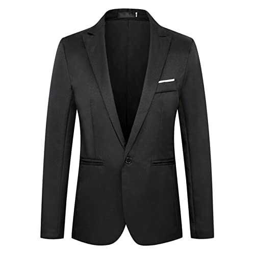 COOFANIN Men's Suit Vests UK Sales Clearance Business Rain Jacket Men Black Vintage Suits Jackets Men Big & Tall Lightweight Blazers for Men Mens Jackets Tweed Jacket with Men 5XL