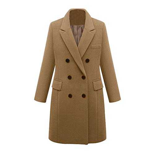 Womens Coats Sale Clearance Winter 2019 Classic Ladies Trench Long Black Smart Coat with Buttons Overcoat Parka Jackets Outwear