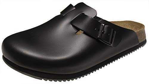 Super Grip Professional Boston Clog Black - Size 42 - [BB129-42]