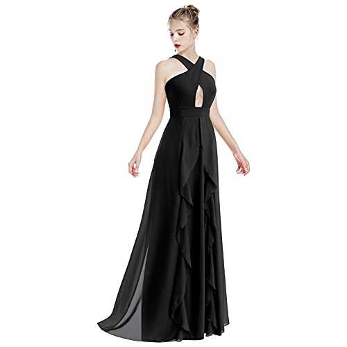 Women Transformer Evening Long Prom Dress Multi-Way Wrap Convertible Floor Length Wedding Halter Maxi Gown High Elasticity