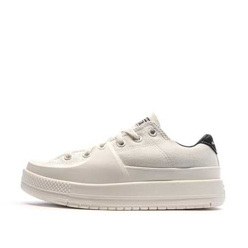 Men's Chuck Taylor All Star Construct Laced Shoes, White, 8 UK
