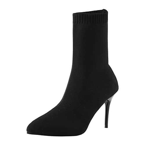 Ankle Boots For Women Mini Boots For Women Ankle Boots Small Heel Casual Breathable Lace-Up Boots Classic Half Shaft Boots Riding Boots Women