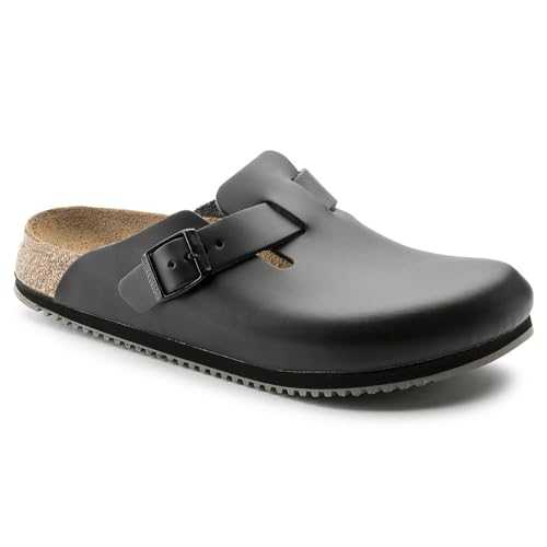 Unisex Adults' Boston Smooth Clogs, 12 UK