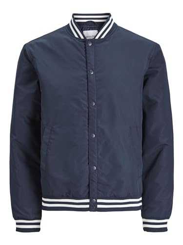 JACK & JONES Men's Jjwarrior College Bomber Jacket