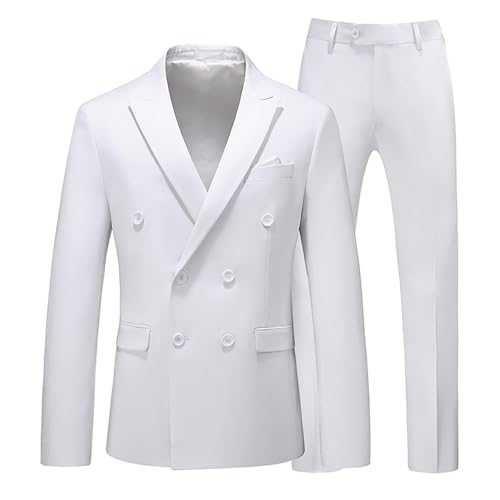Men's Suit Slim 2 Suit Business Wedding Party Jacket Coat & Pants Purge Suits for Men