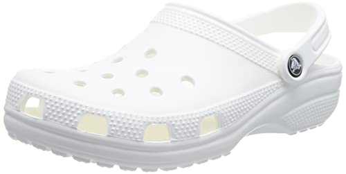 Unisex Sabots Blanc Mixte Adulte Clogs, White 100, 5 UK
