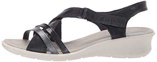 ECCO Women's Felicia Open Toe Sandals, (Night Sky/Night Sky/Black 51297), 5 UK