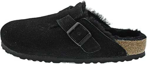 Boston Sheepskin Vl Women's Clogs, Black (Black/Black), 2.5 UK (35 EU)