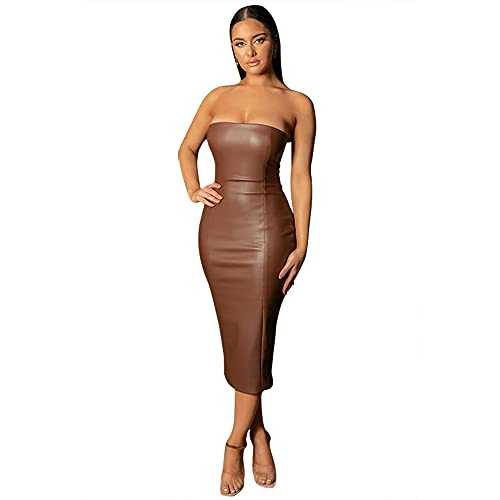 XLLAIS Women's Tube Bodycon