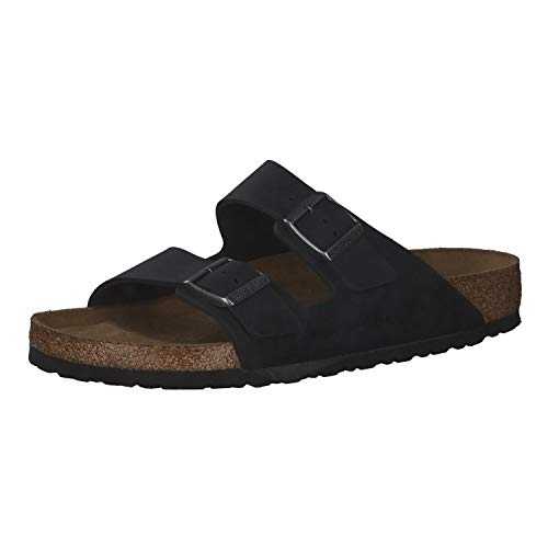 Men's Sandales Arizona SFB Cuir Gras Noir
